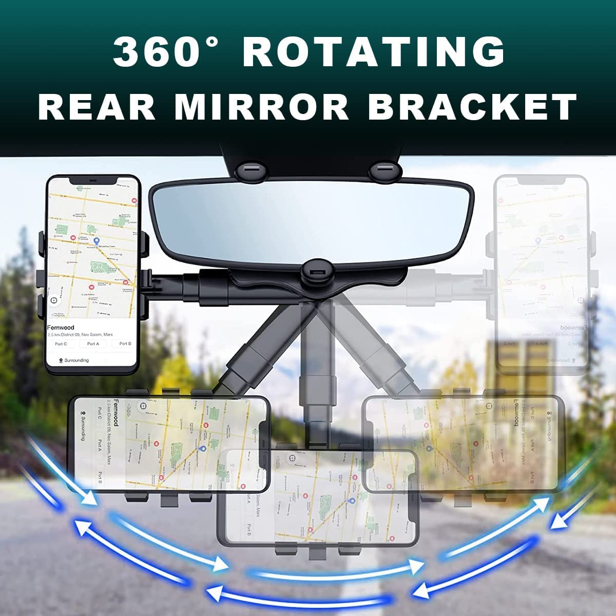 Universal Mobile Auto Car Phone Holder,