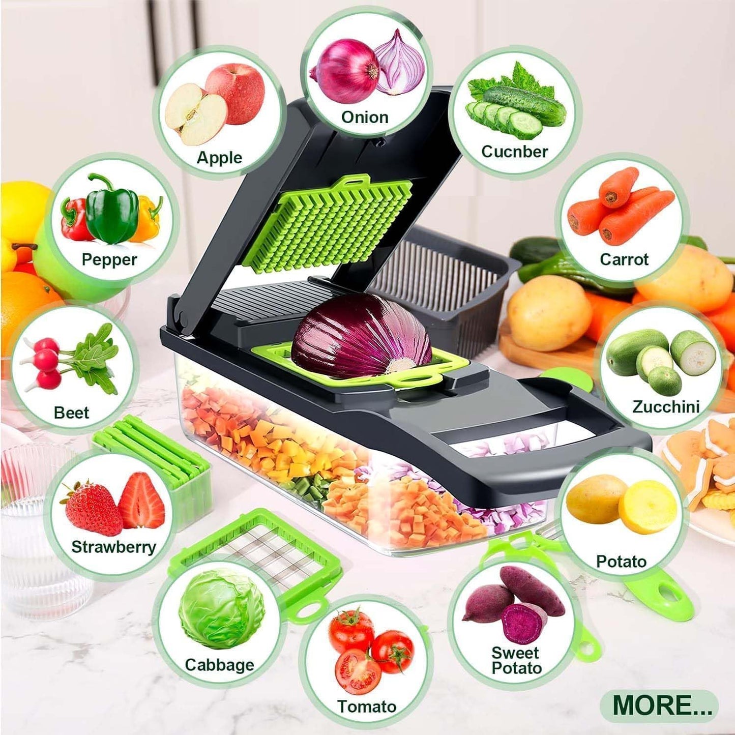 14-in-1 Vegetable Chopper