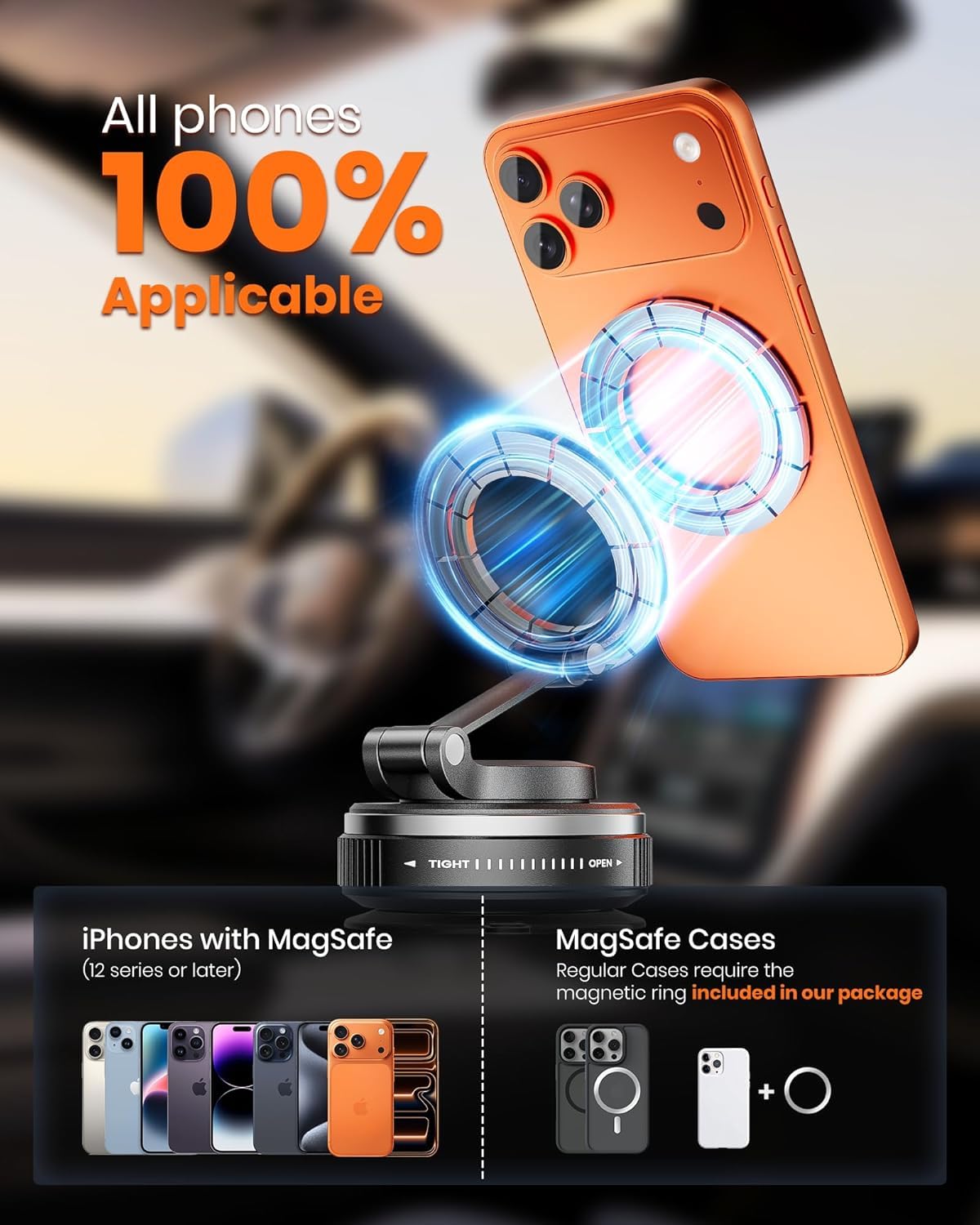 Magnetic Phone Holder for Car