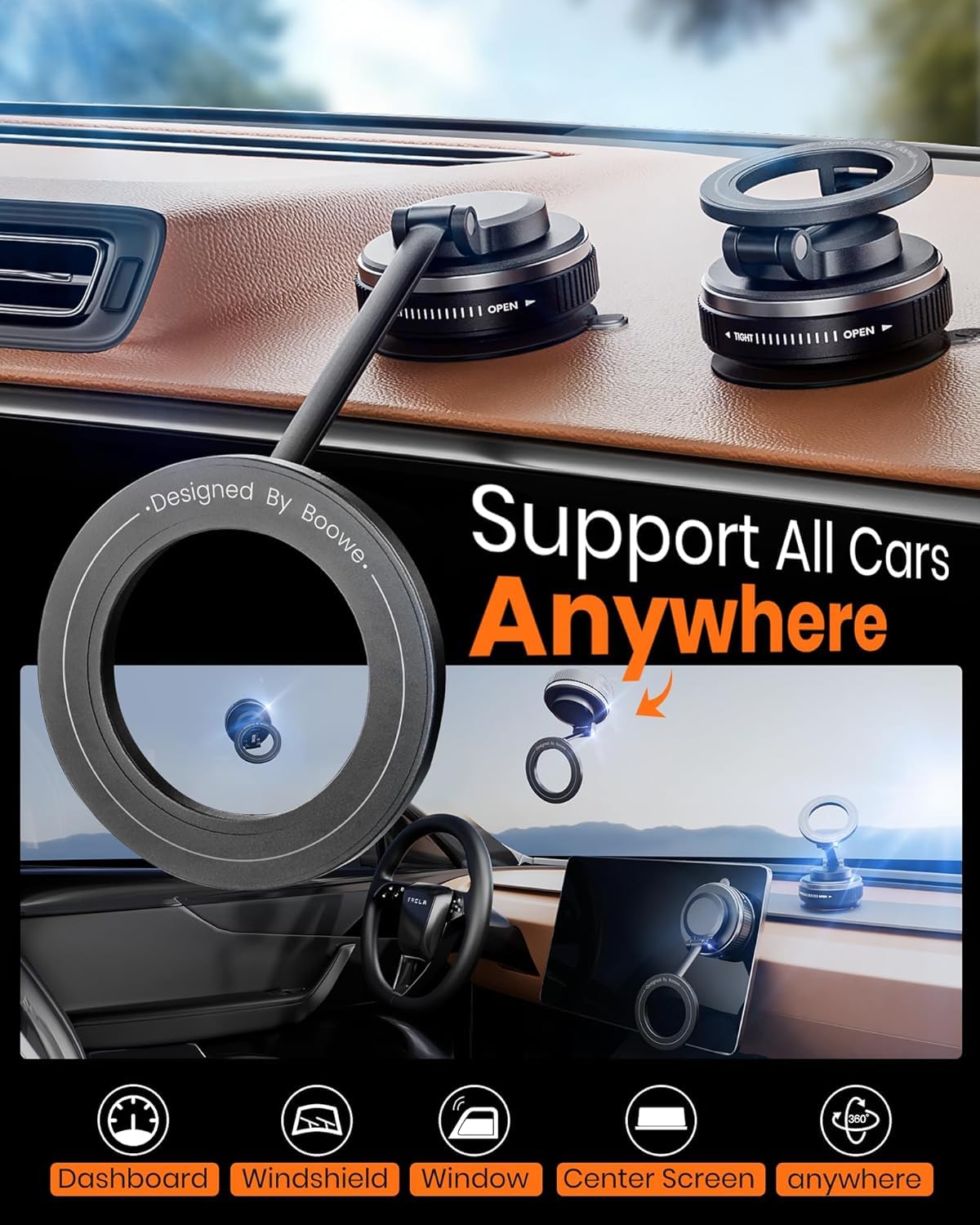Magnetic Phone Holder for Car