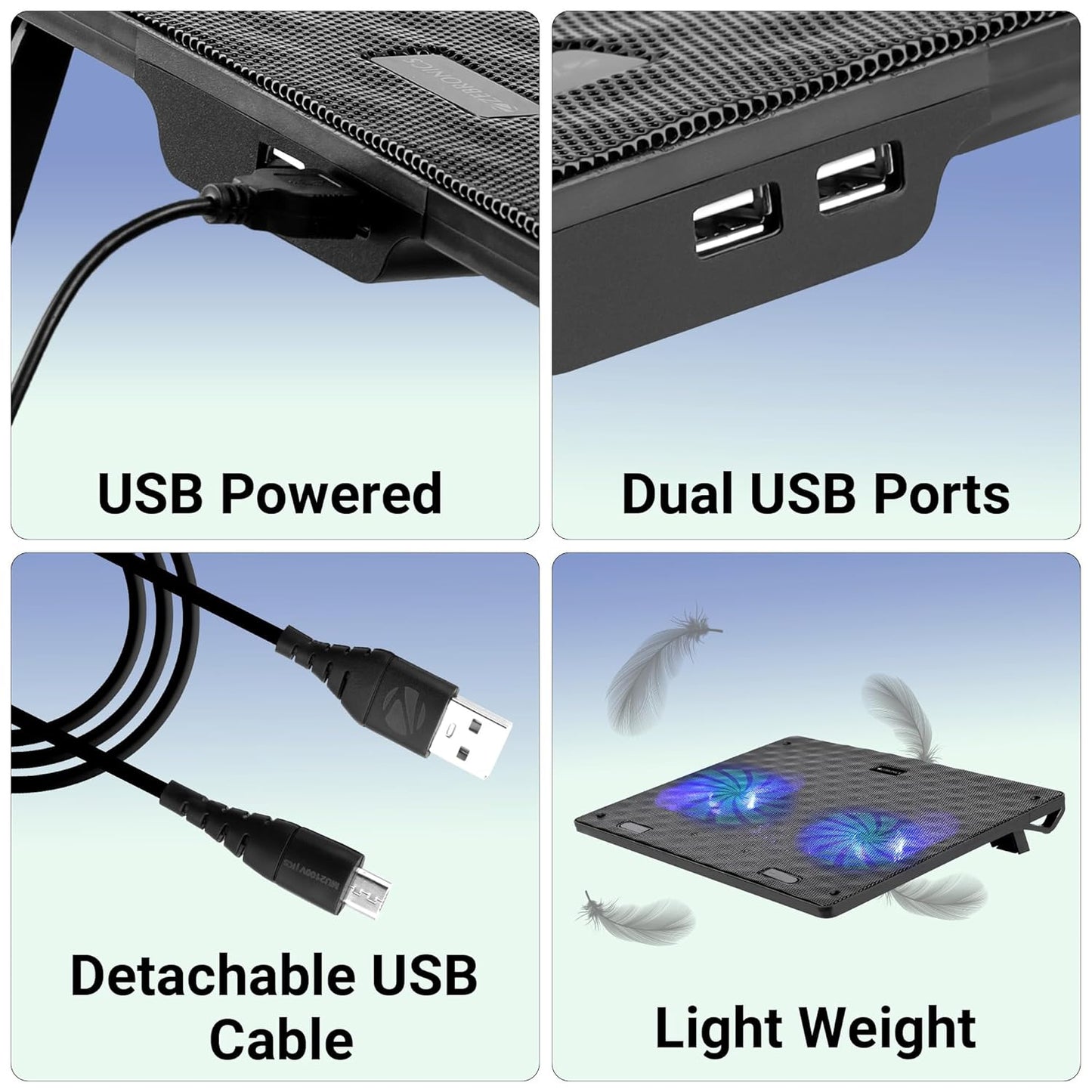 Zebronics Laptop Cooling Pad